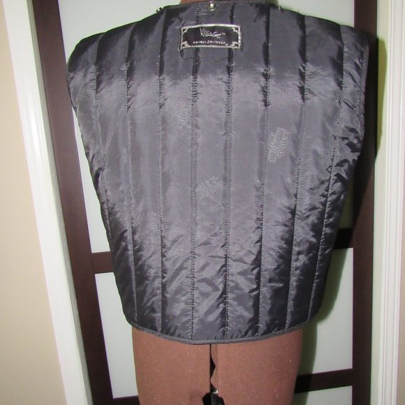 WOMEN'S WILLIE G HARLEY DAVIDSON LEATHER JACKET SIZE W/M - Picture 14 of 16